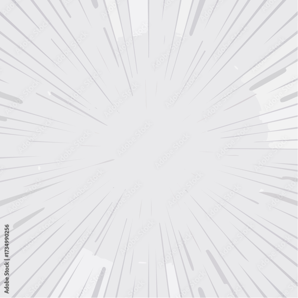 Obraz premium Dynamic concentric radial line background with motion streaks and speed effect