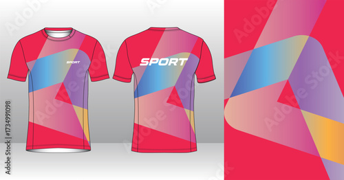 Running Jersey Design. Sport Jersey Design for Custom Sublimation