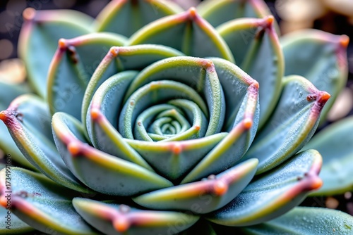 Dewy Echeveria Spiral
