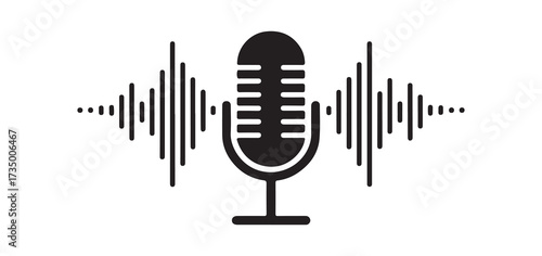 Podcast or Audio Recording Symbol