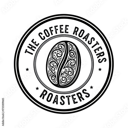 The Coffee Roasters logo with a coffee bean in the center.