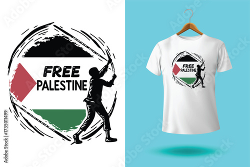 Palestine design vector, Save Palestine illustration for banner, t-shirt, poster, sticker, badges, social media design. Hand-Drawn Lettering Phrase, Calligraphy Graphic Typography.