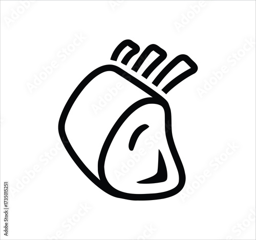 Restaurant & Food Service set of web icons in line style. Editable stroke icons including menus, meals, dining, drinks, cafes, bars, delivery, culinary branding, and various types of food and restaura