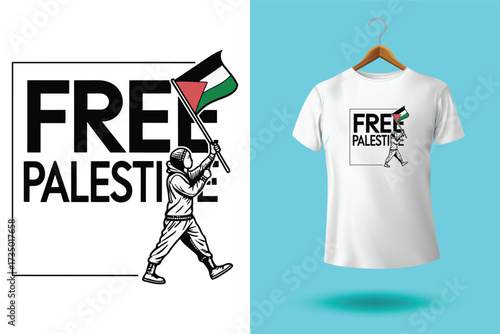 Palestine design vector, Save Palestine illustration for banner, t-shirt, poster, sticker, badges, social media design. Hand-Drawn Lettering Phrase, Calligraphy Graphic Typography.