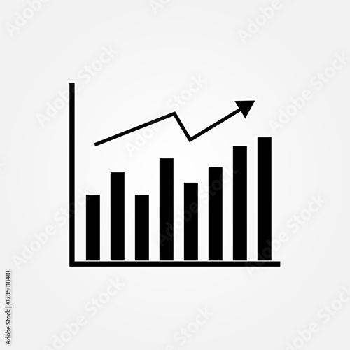 Free Download trade stock market icon symbol illustration vector eps10 logo template design pattern seamless bright minimal design flat design realistic style simple design modern design - GFXLoad