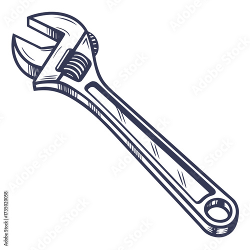 Adjustable wrench, a versatile hand tool for gripping and turning nuts and bolts, essential for plumbing, automotive, and mechanical tasks