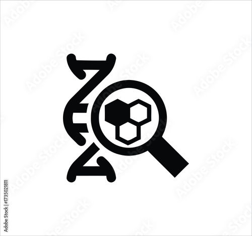 Chemistry & Laboratory set of web icons in line style. Editable stroke icons including flask, test tube, microscope, chemical formula, molecular structure, experiment, biotechnology, and science resea