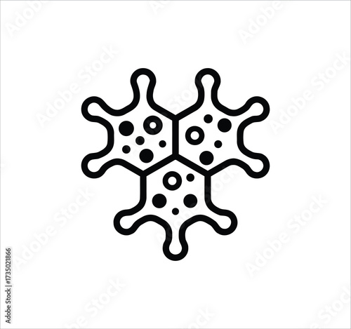 Chemistry & Laboratory set of web icons in line style. Editable stroke icons including flask, test tube, microscope, chemical formula, molecular structure, experiment, biotechnology, and science resea