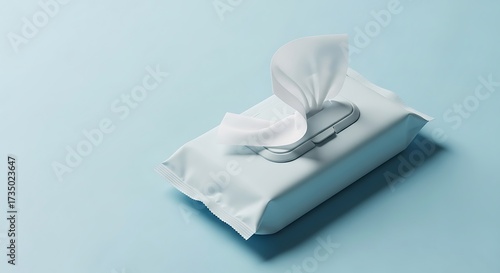 Wallpaper Mural Gentle Clean Pack of Moist Wipes for Freshness on the Go Torontodigital.ca