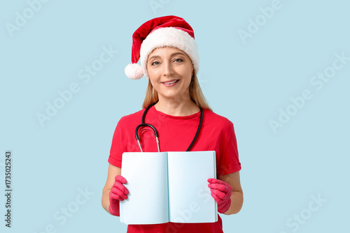 Mature female doctor in San...