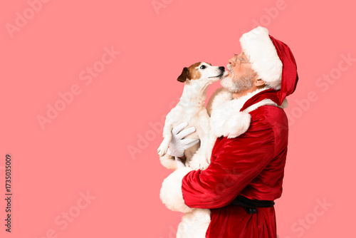 Santa Claus with cute Jack ...
