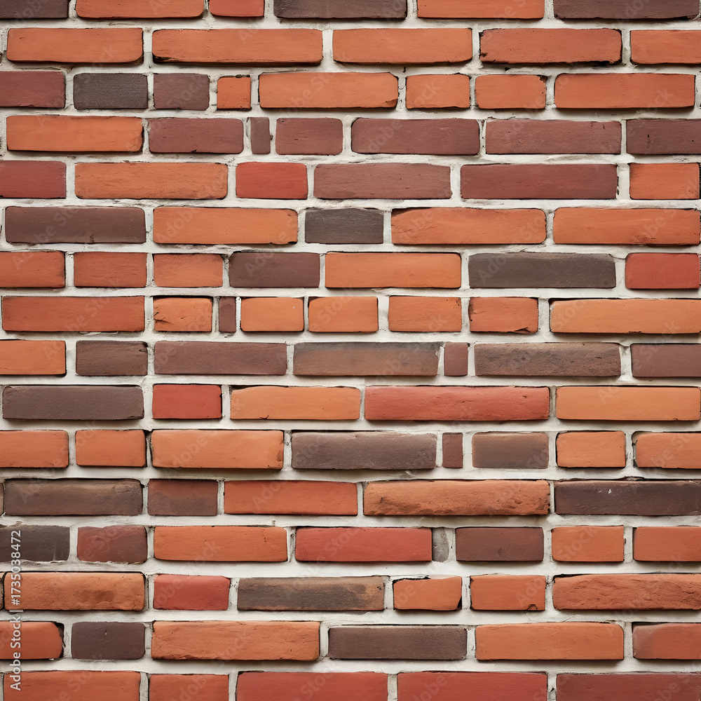 Obraz premium Vintage red brick wall