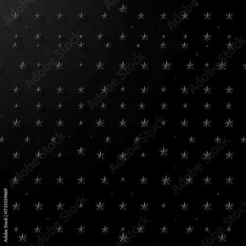 Spikes pattern on black background