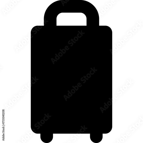 Briefcase different style icon. Line, glyph and filled outline colorful version, outline and filled vector sign. Symbol, logo illustration. Vector graphics