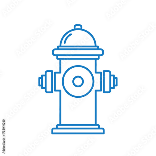 fire hydrant sign