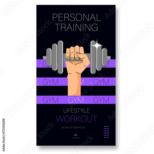 Personal Training Lifestyle Workout Motivation Gym Fitness Strength Exercise Health Wellness