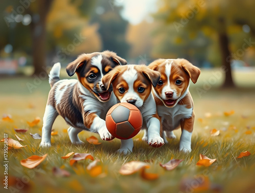 Furry Friends Forever: Puppies of All Kinds at Play