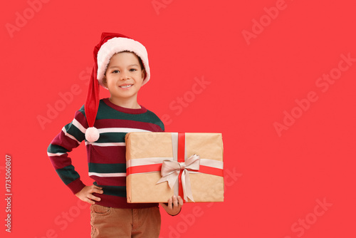 Cute happy little Asian boy...