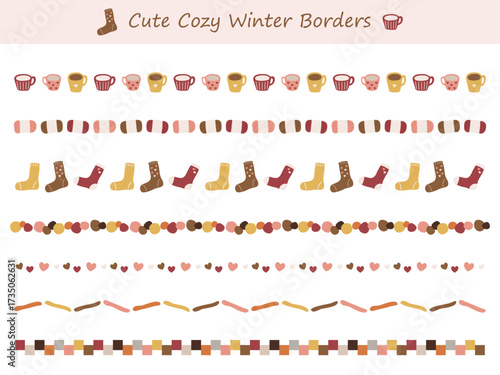 Cute Cozy Winter Borders