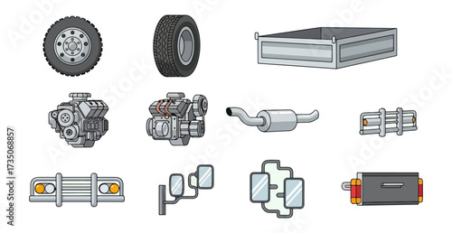 Automotive components collection