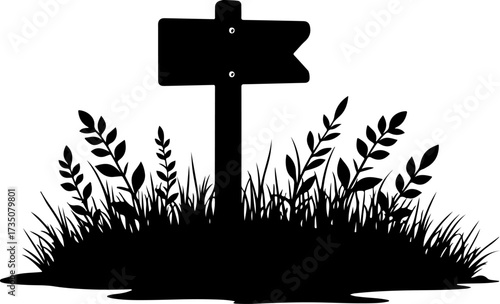 wooden sign with a cross on the grass, cross, religion, christ, symbol, crucifix, church, god, faith, sky, religious, easter, icon, catholic, illustration, gold, blue, isolated, white, spirituality, b