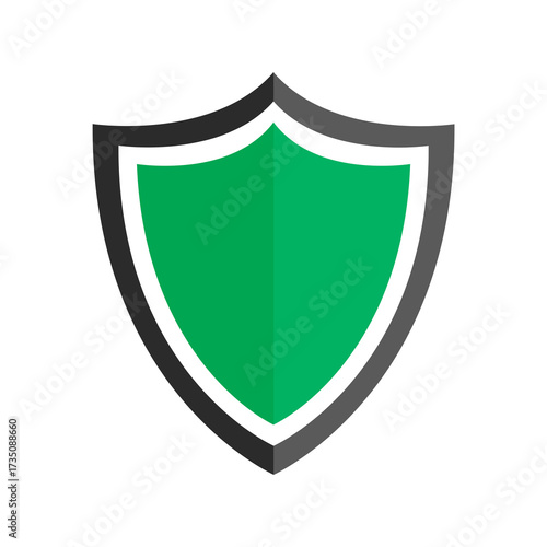 shield icon illustration isolate.
