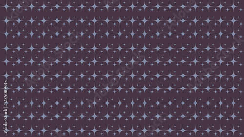 Seamless Lavender Star Sparkle Plum Background_Pattern