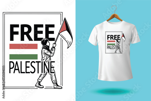 Stop Genocide Of Palestinians Palestine T-Shirt Design