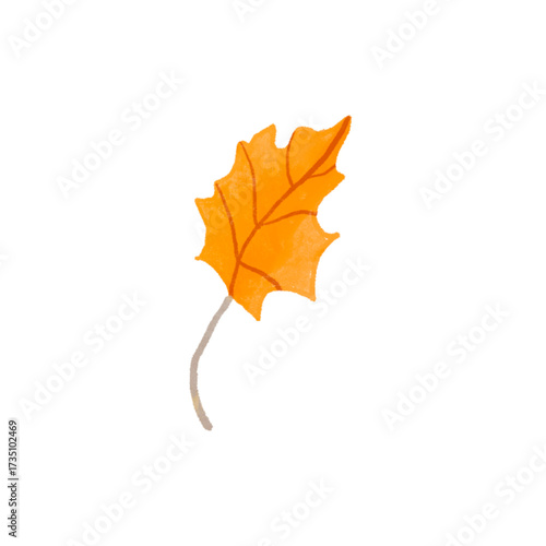 autumn maple leaf illustrasi
