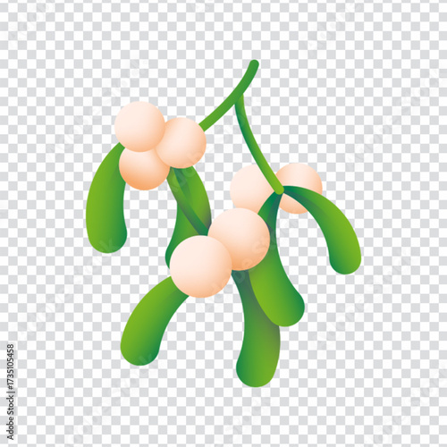 Mistletoe Holiday Icon