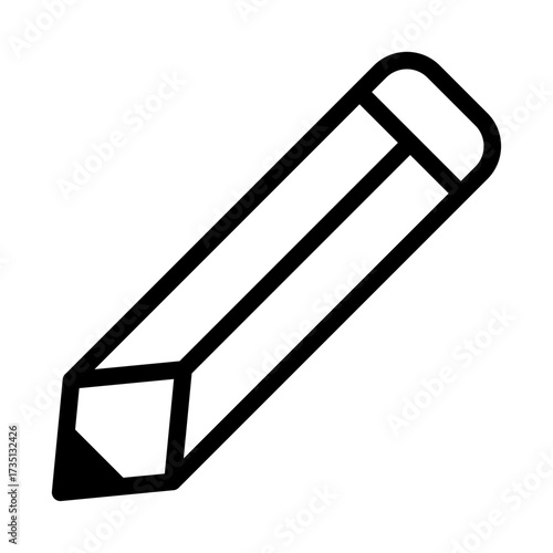 Pencil Line Icon of Drawing Tools Icon Set