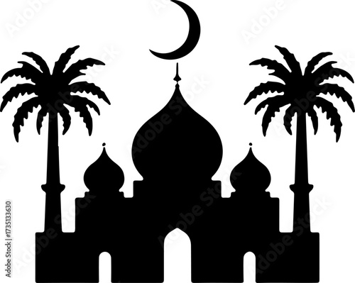 silhouette of mosque in the night, architecture, mosque, religion, church, dome, building, kazan, minaret, russia, tower, cathedral, travel, sky, landmark, cross, kremlin, temple, tourism, culture, ci
