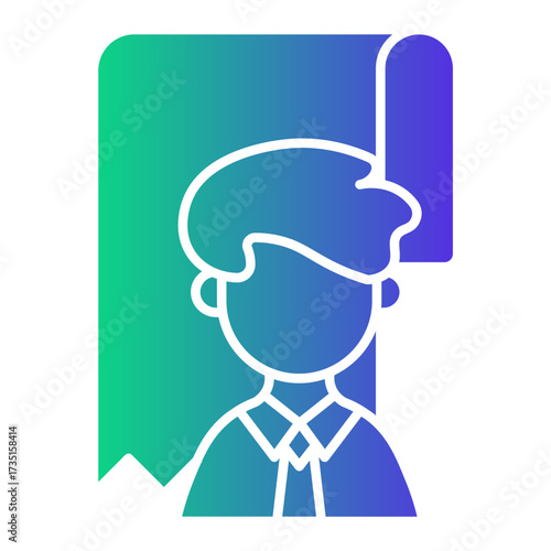 accountant Gradient icon