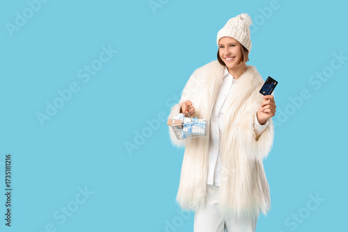Beautiful young happy woman...
