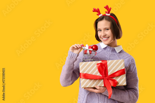 Beautiful young happy woman...