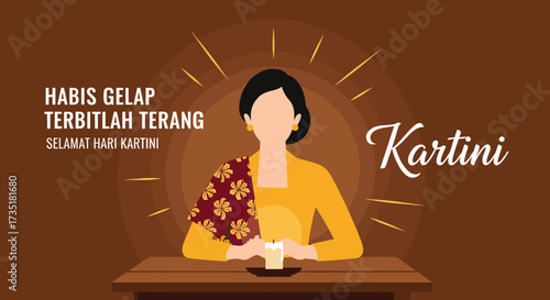 Celebrating Kartini Day with a Colorful Heroic Figure in Indonesia