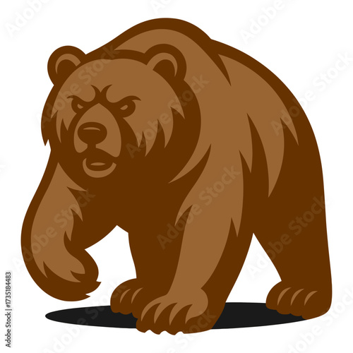 Brown Bear Animal Icon