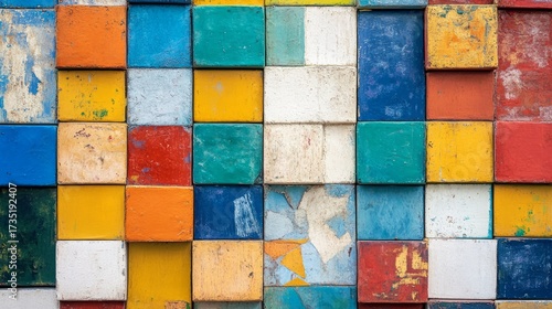 Wallpaper Mural Colorful Abstract Wall Mural Torontodigital.ca