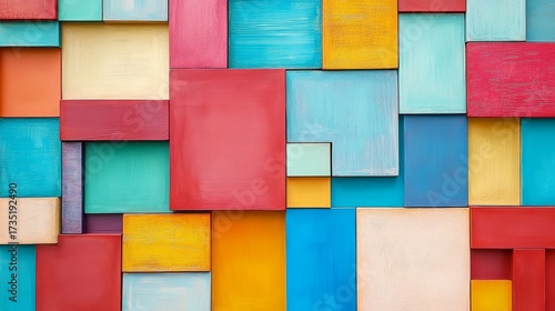 Wallpaper Mural Colorful Abstract Wall Mural Torontodigital.ca