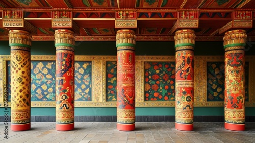 Wallpaper Mural Colorful Abstract Wall Mural Torontodigital.ca