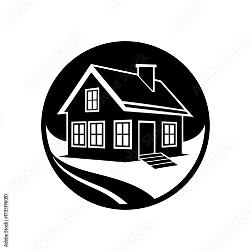 mortgage loan house icon 
