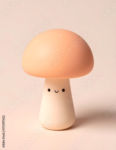 Cute Mushroom-Shaped Lamp with Soft Glow for Cozy Decor and Lighting