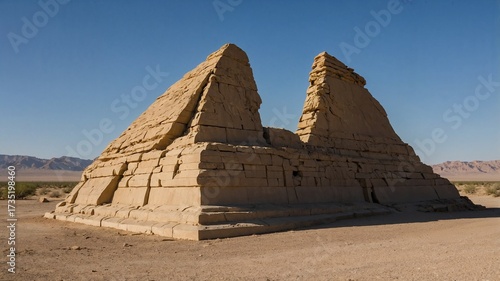 sphinx and pyramid