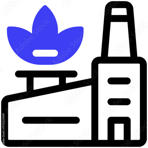 Eco Factory Icon