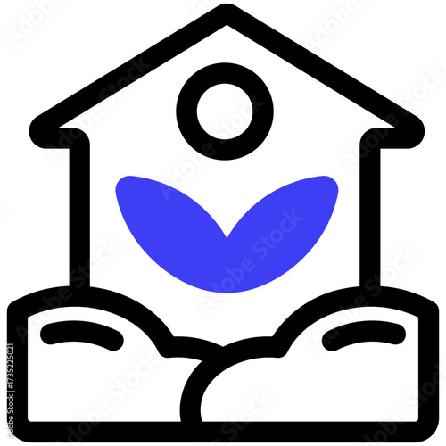 Eco House Icon