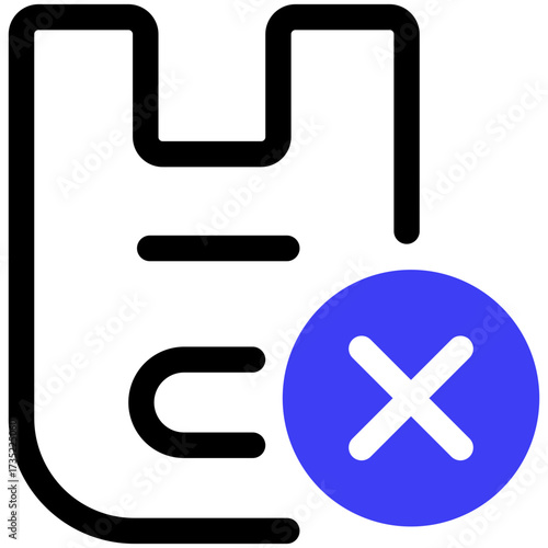No Plastic Icon