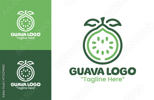 Tropical Guava Logo Icon
