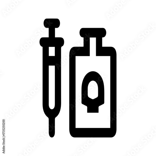 Poison and Syringe Icon