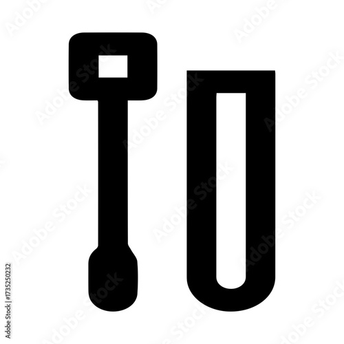 Test Tube And Stirrer Icon