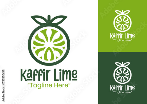 Kaffir Lime Logo Professional Creative Brand Design